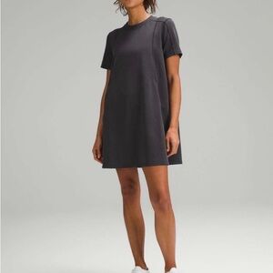 Lululemon ribbed soft stream t-shirt dress